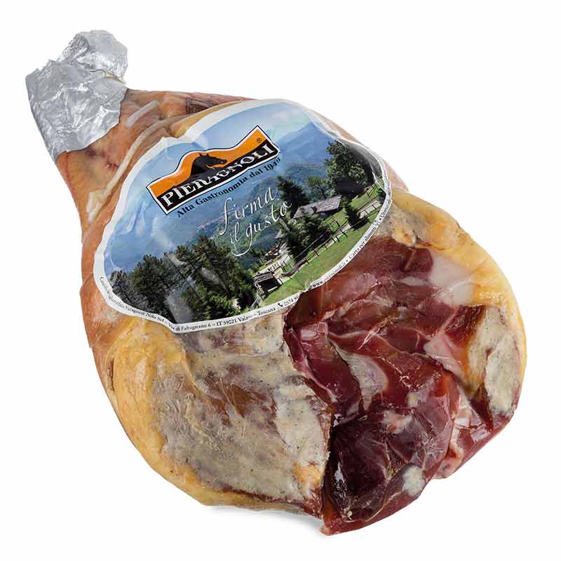 prosciutto mec disossato pieragnoli Prosciutto semidolce, lavorato affinchè mantenga tutta la dolcezza della carne del maiale. Suino, sale
