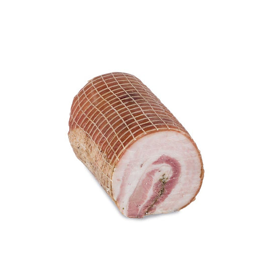 Pancetta cotta arrotolata