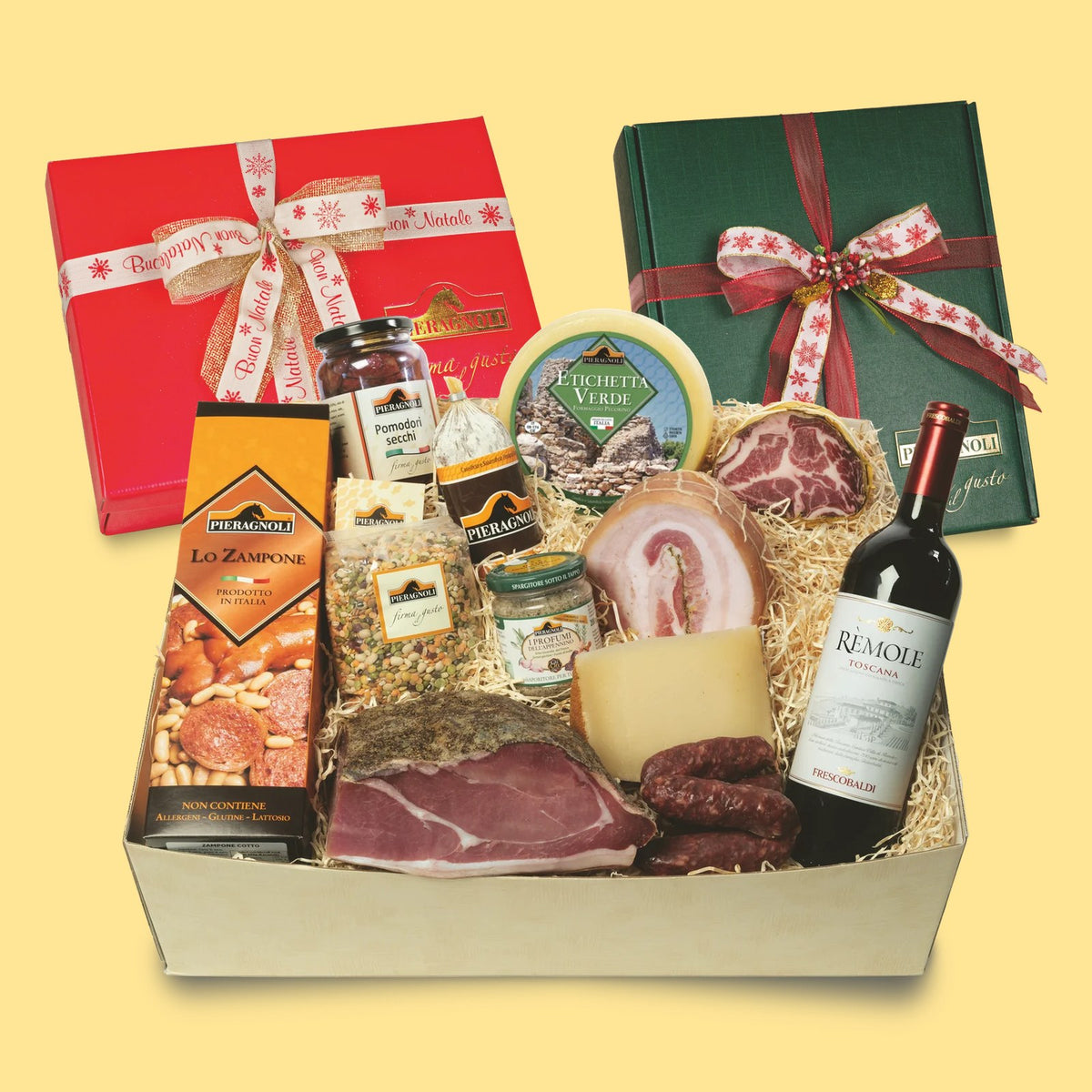 Confezione regalo Agreste con scatole regalo per aziende Pieragnoli