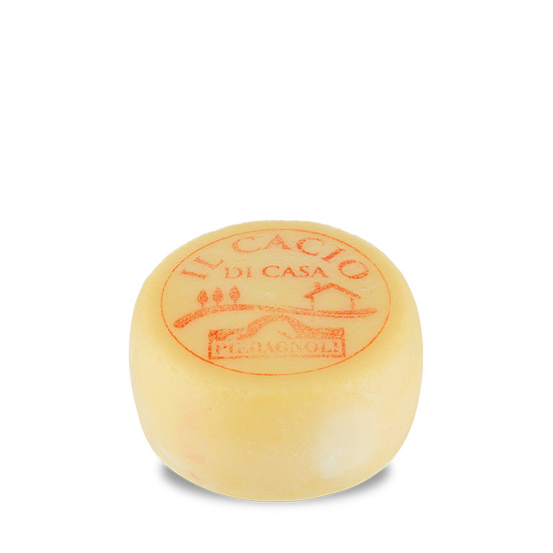 cacio come una volta pieragnoli Formaggio pecorino di breve stagionatura. Latte ovino pastorizzato, sale, caglio e fermenti lattici. Trattato in superficie con conservanti E235, E202. Crosta non edibile.